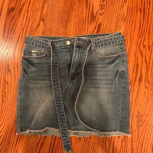Denim skirt